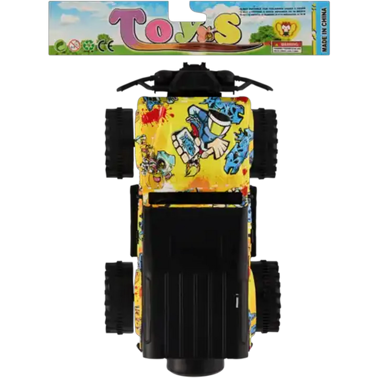 Image of 4x4 Friction Graffiti Toy Truck
