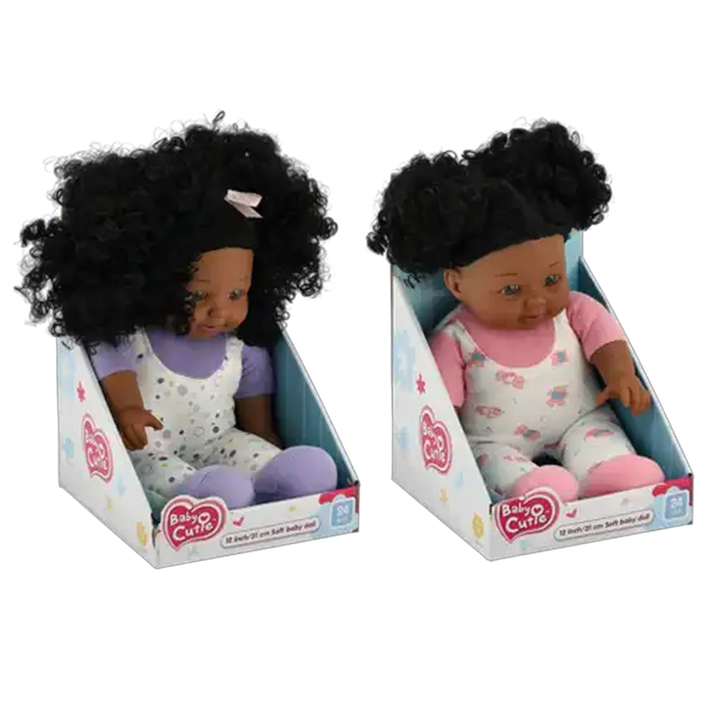 Image of Baby Cutie Mia Curly Hair Baby Doll 30cm (Design May Vary)