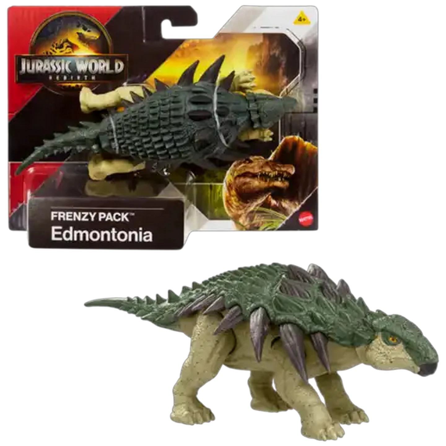 Image of Jurassic World Rebirth Frenzy Pack Action Figure Toys, Posable Authentic Design & Sculpt, Medium Size Species, Physical & Digital Play