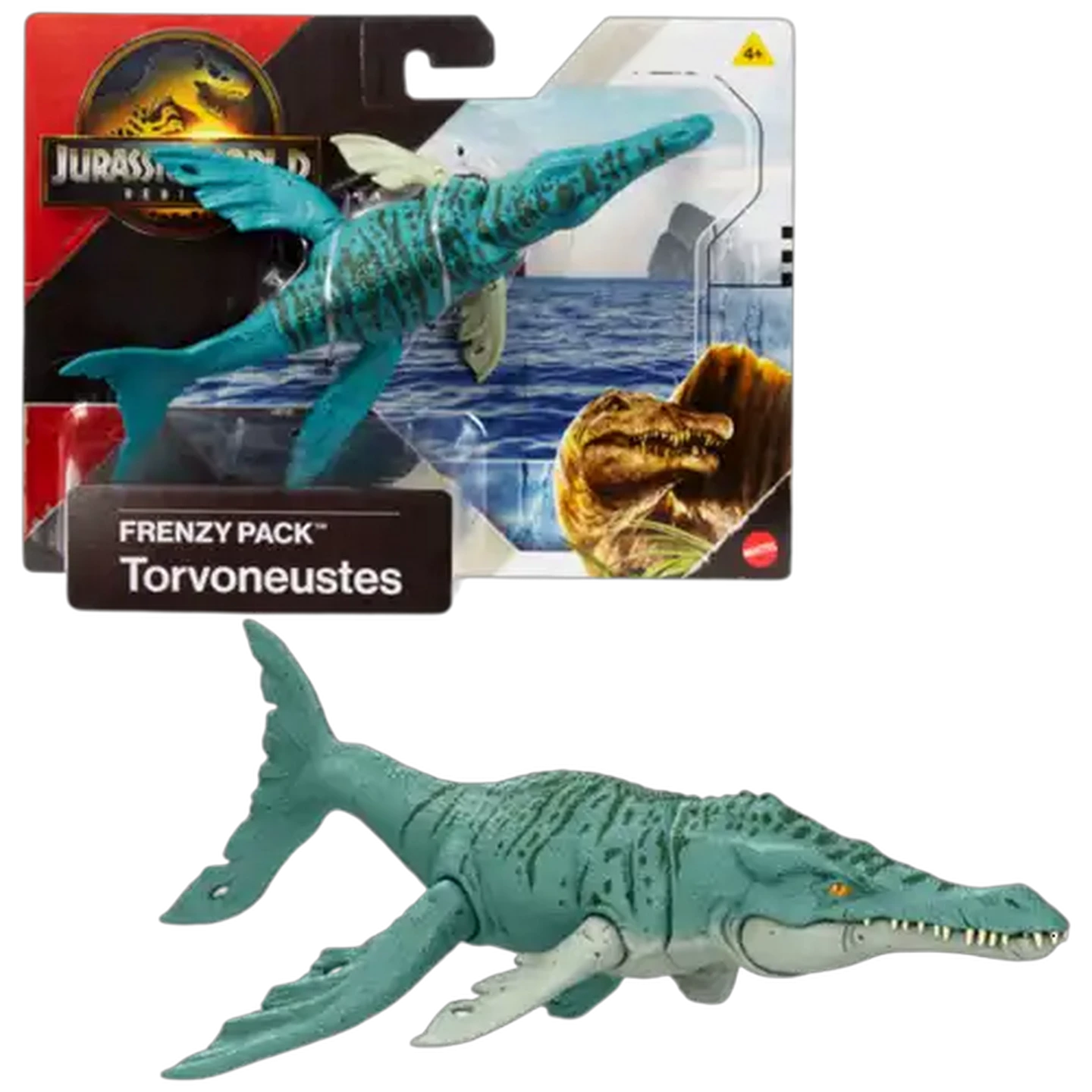 Image of Jurassic World Rebirth Frenzy Pack Action Figure Toys, Posable Authentic Design & Sculpt, Medium Size Species, Physical & Digital Play