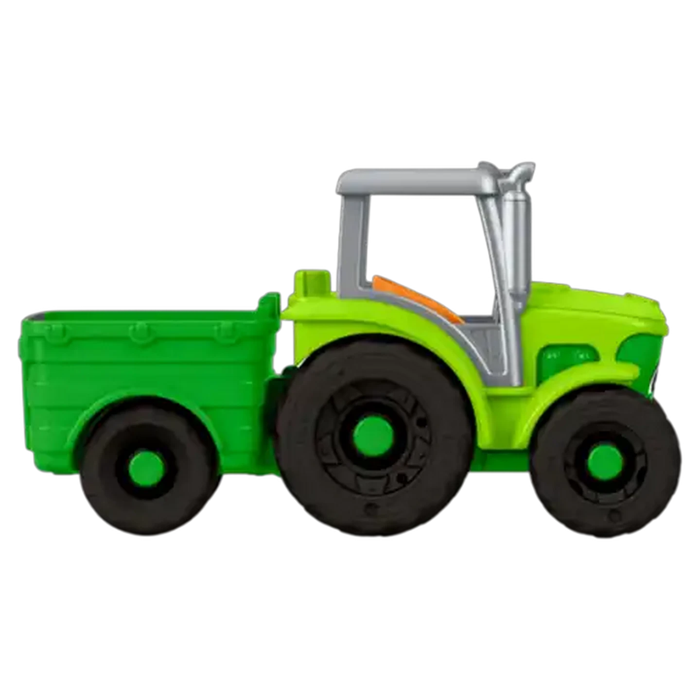 Image of Fisher-Price Little People Push & Play Tractor + 2 Figures