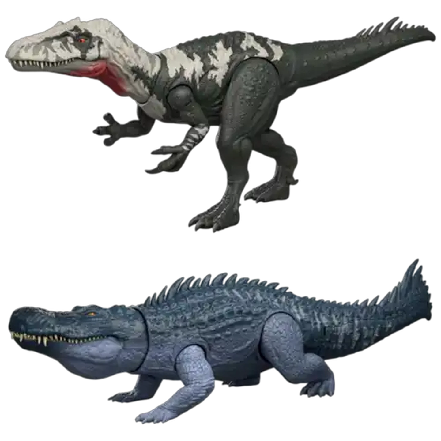 Image of Jurassic World Gigantic Thrashers Dinosaur Figure Toy, 2 Attacks & Evolve Feature