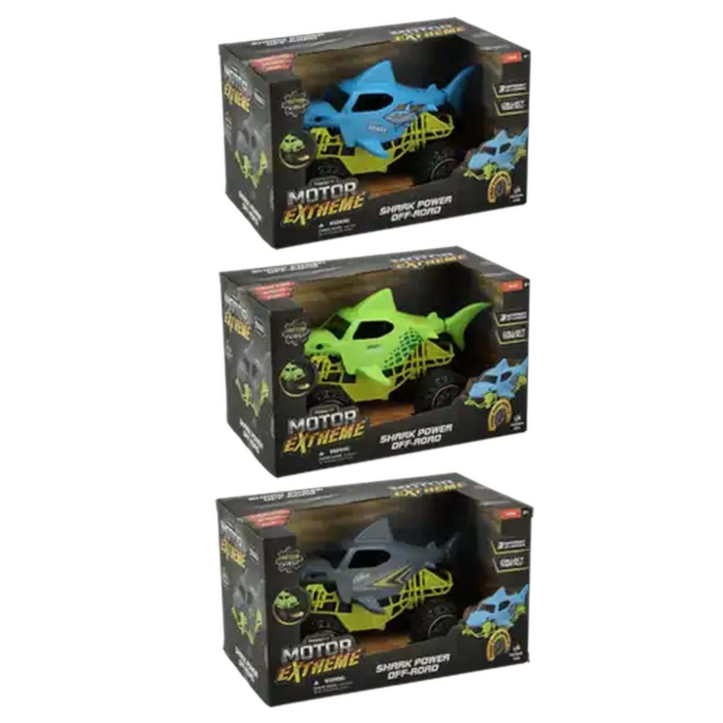 Image of Happy Line Moto Extreme Shark Power Off Road Friction Car (Design May Vary)