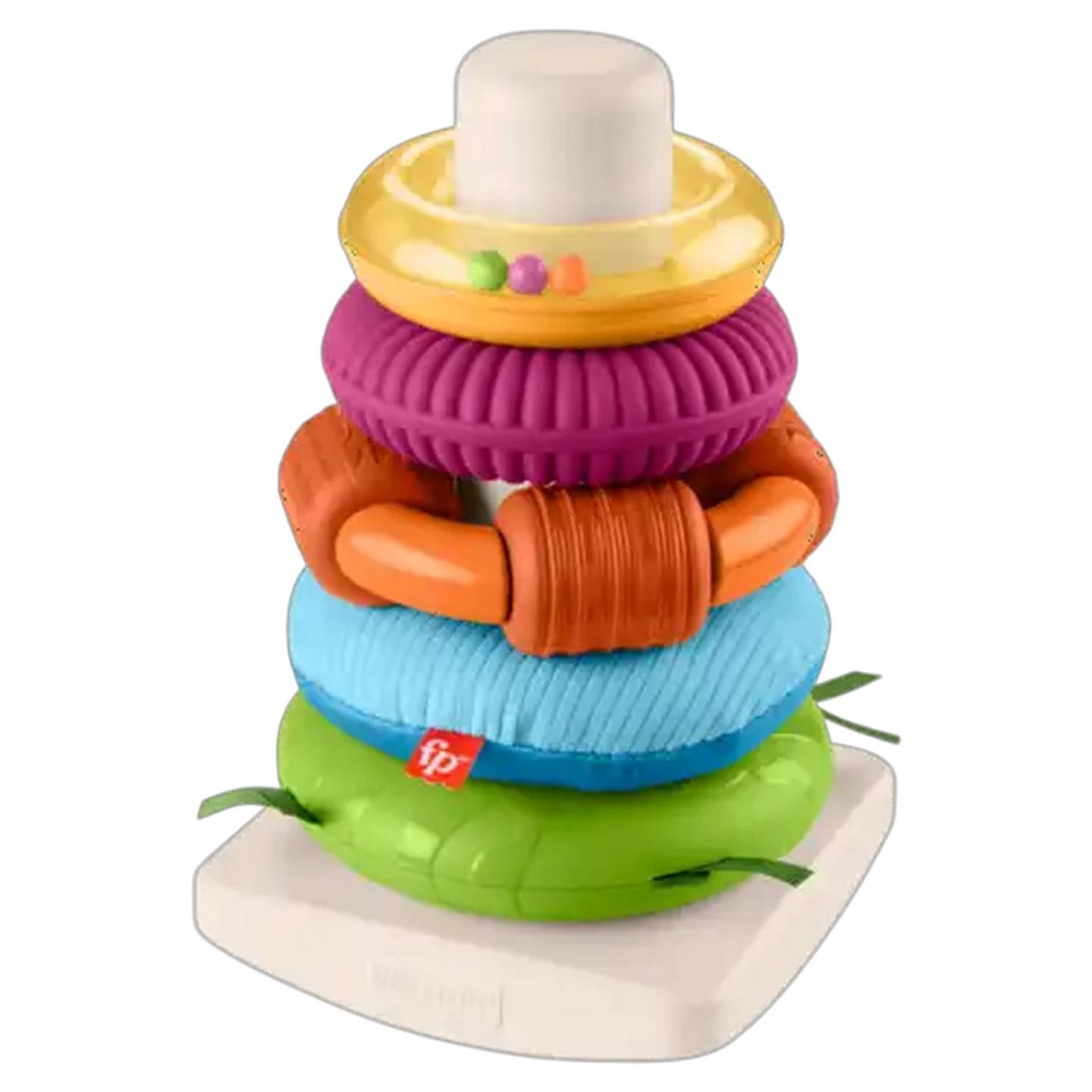 Image of Fisher-Price Baby Toy Sensory Rock-a-Stack 6m+