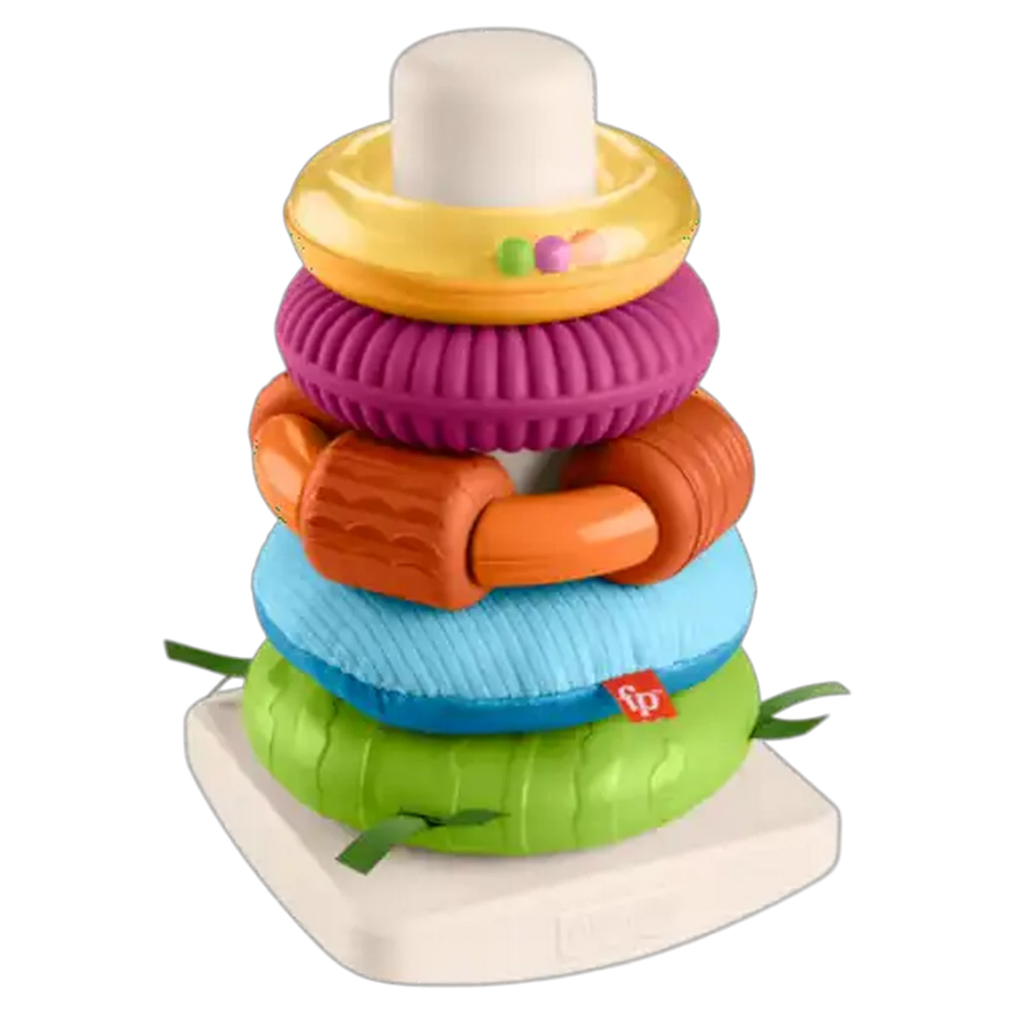 Image of Fisher-Price Baby Toy Sensory Rock-a-Stack 6m+