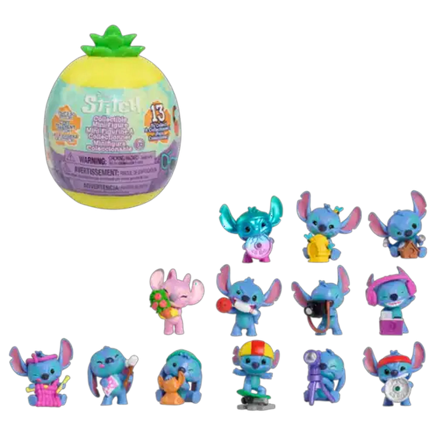 Image of Disney Stitch Collectible Mini Figure Capsule (Mystery Box)