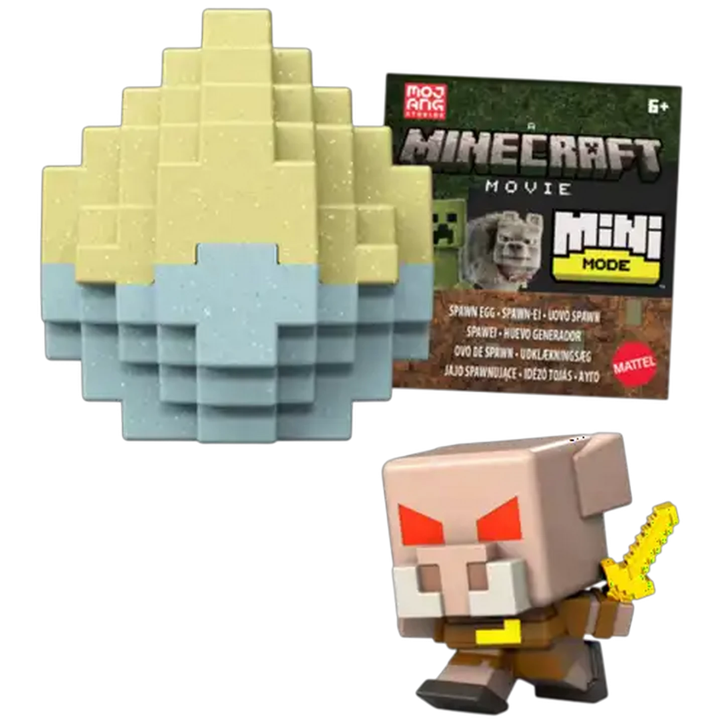 Image of Minecraft Mini Mode Spawn Egg Figures Collection (Mystery Box)