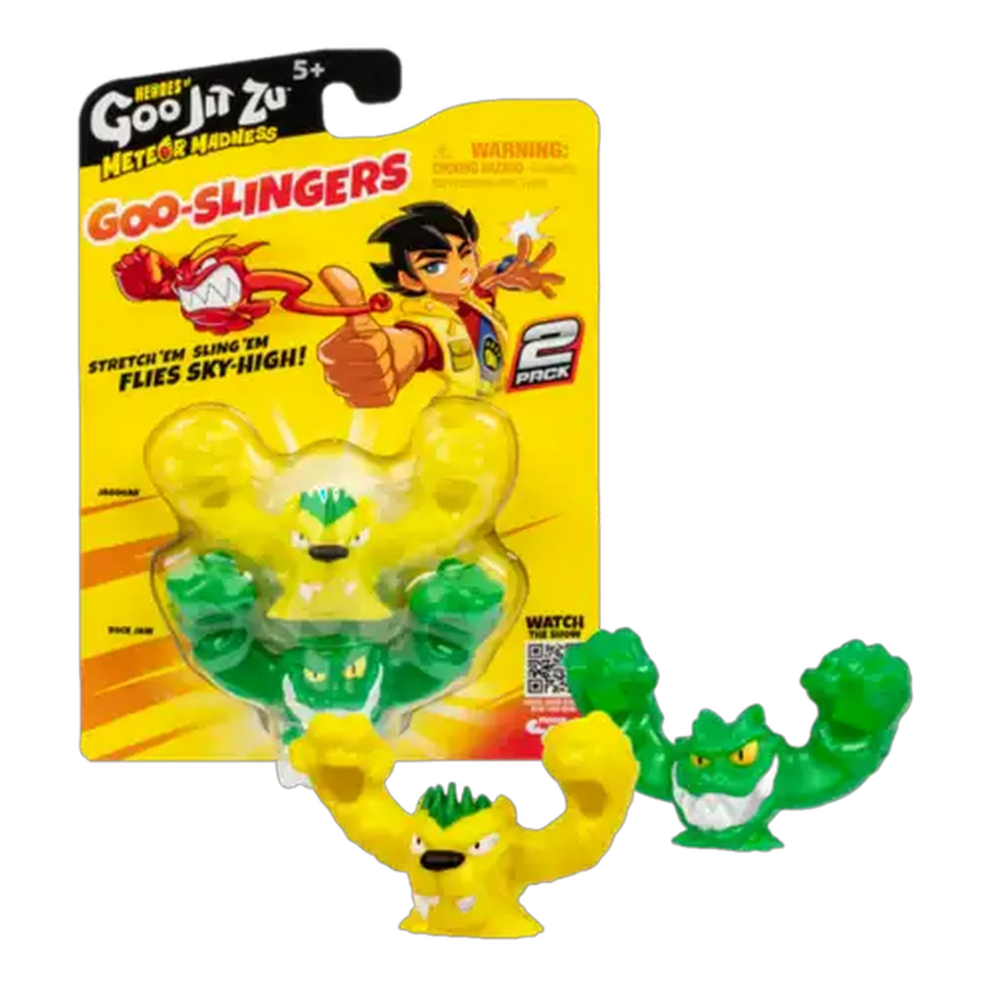 Image of Goo Jit Zu Meteor Madness Slingers 2-Pack (Type May Vary)