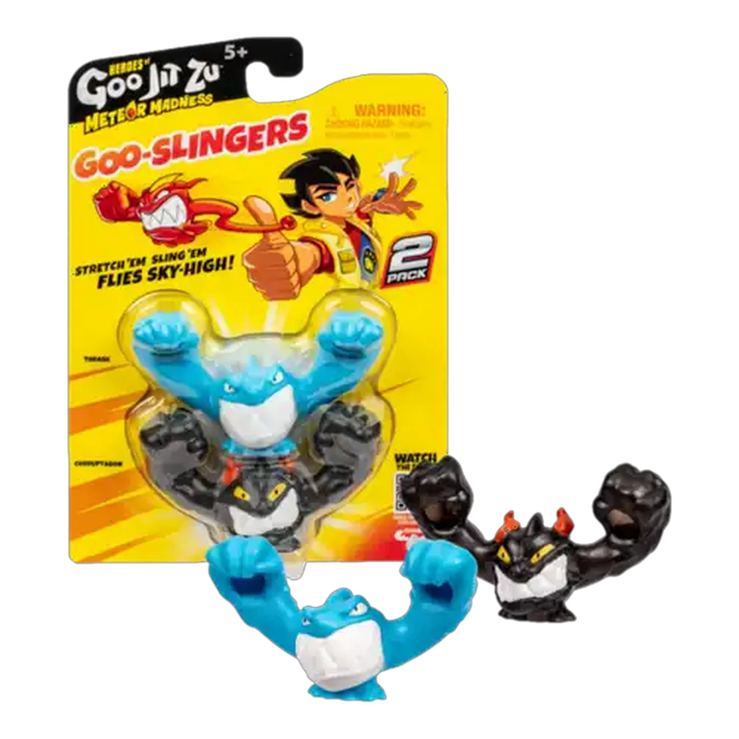 Image of Goo Jit Zu Meteor Madness Slingers 2-Pack (Type May Vary)
