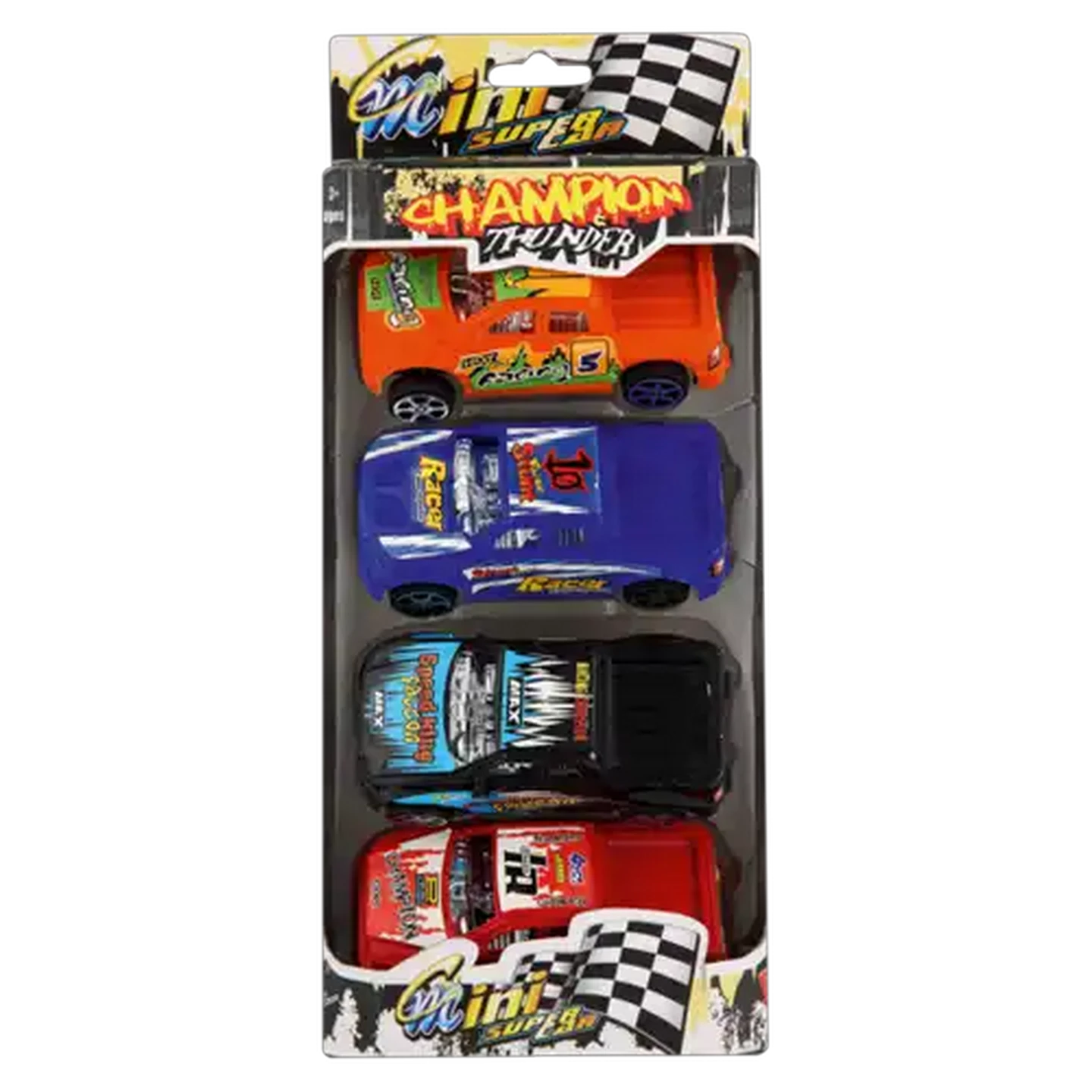 Image of Champion Thunder Cars 4 Pack