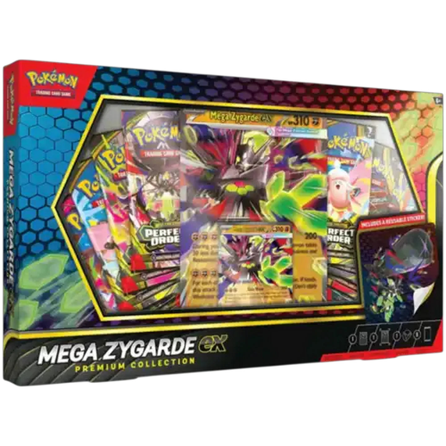 ポケモンカードゲーム Pokemon Mega Zygarde Premium Collection Checkers Sixty60 | Pokémon TCG: Mega Evolution Perfect Order Mega
