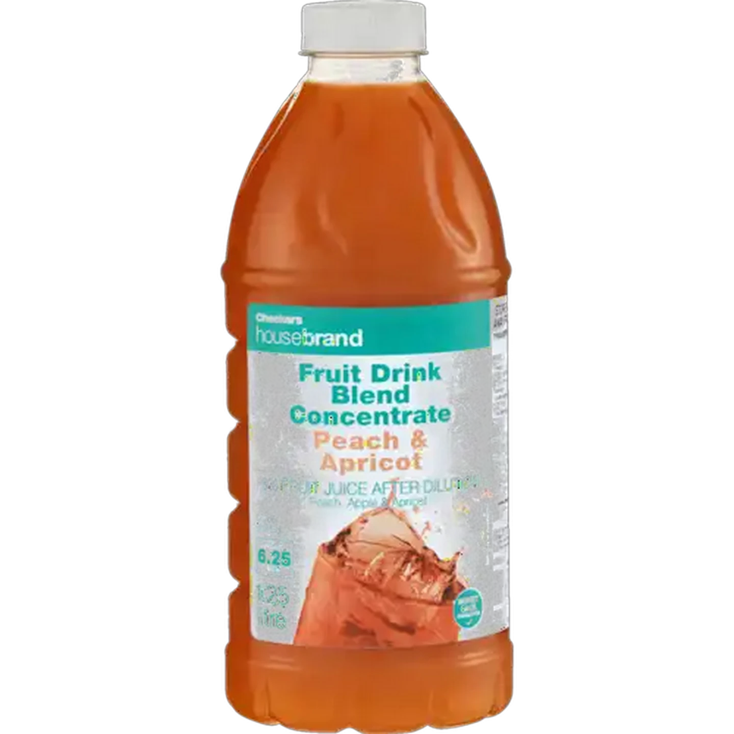 Image of Checkers Housebrand Peach & Apricot Fruit Concentrated Dairy Blend 1.25L
