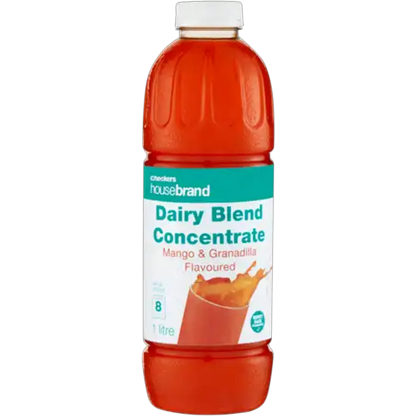 Image of Checkers Housebrand Mango & Granadilla Flavoured Dairy Blend Concentrate 1L