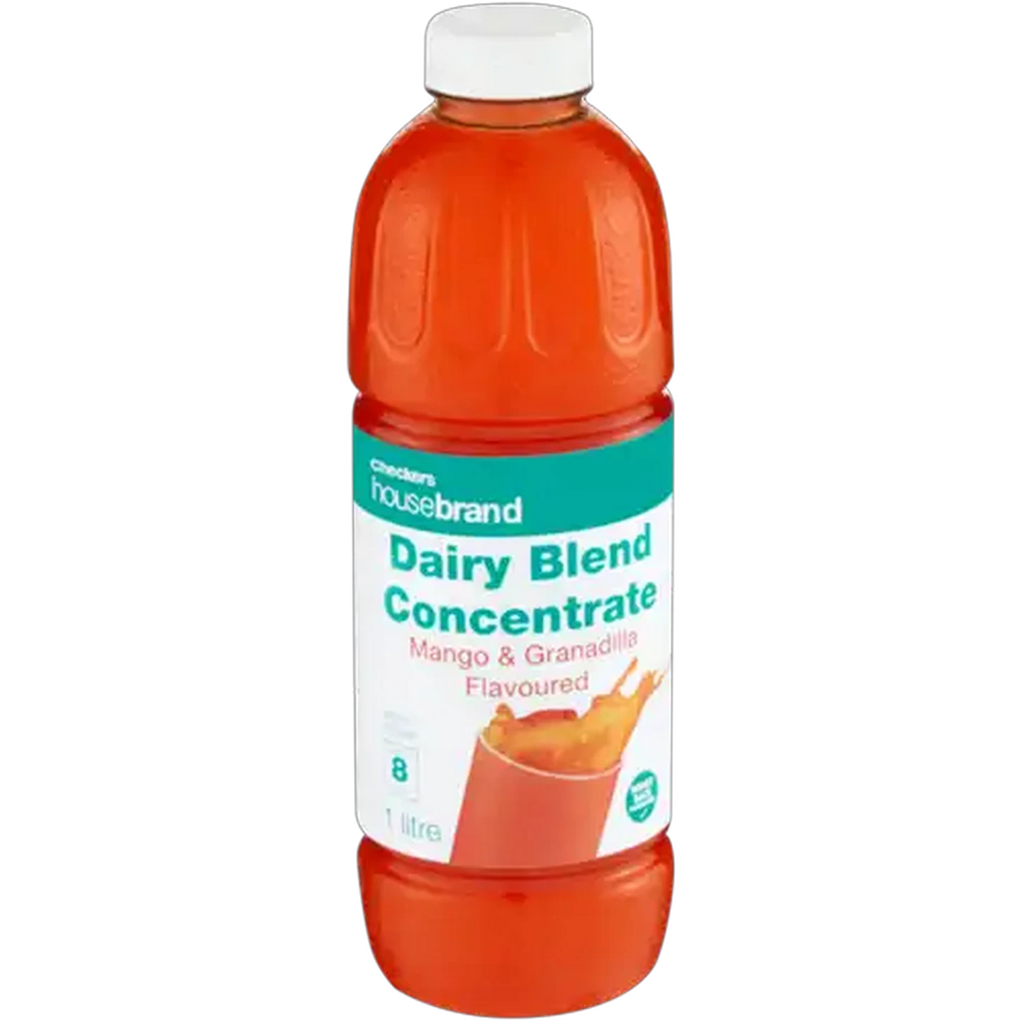 Image of Checkers Housebrand Mango & Granadilla Flavoured Dairy Blend Concentrate 1L