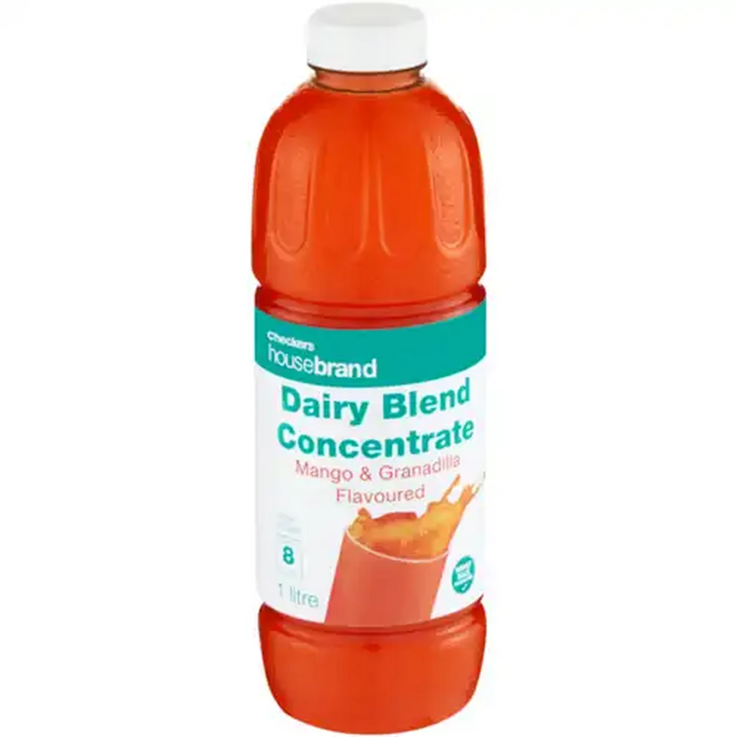 Image of Checkers Housebrand Mango & Granadilla Flavoured Dairy Blend Concentrate 1L