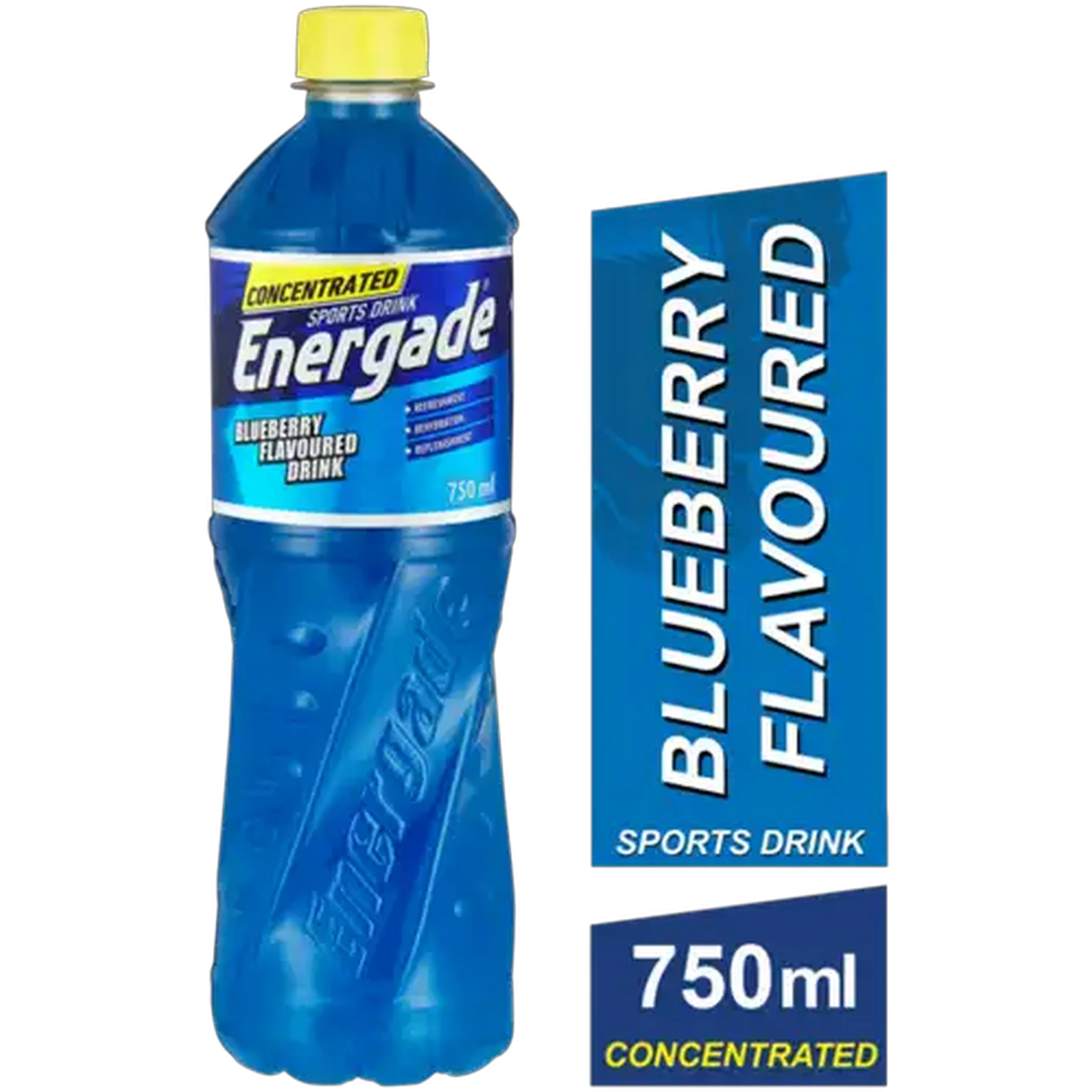 Image of Energade Blueberry Flavoured Concentrated Sports Drink 750ml