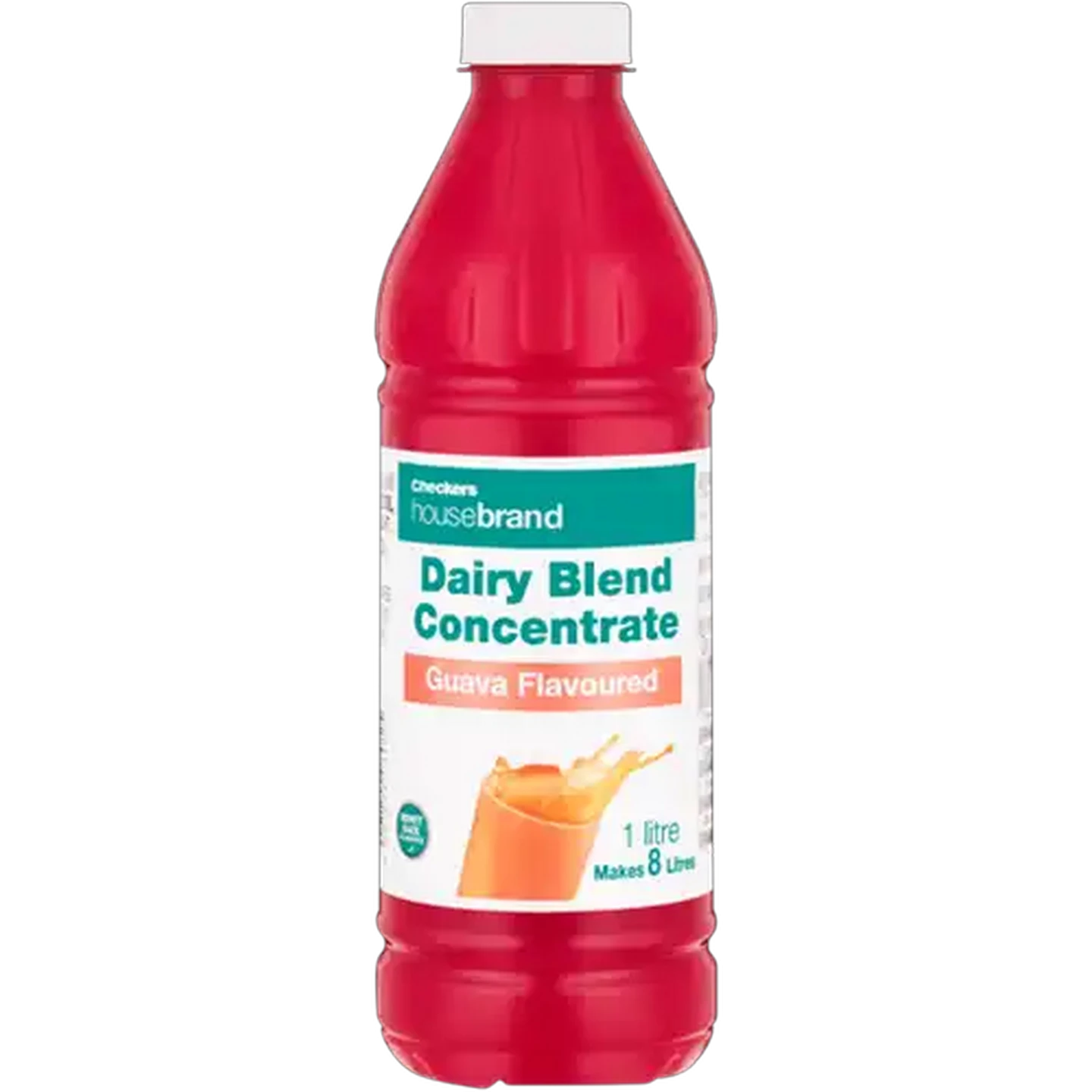 Image of Checkers Housebrand Guava Flavoured Dairy Blend Concentrate Bottle 1L