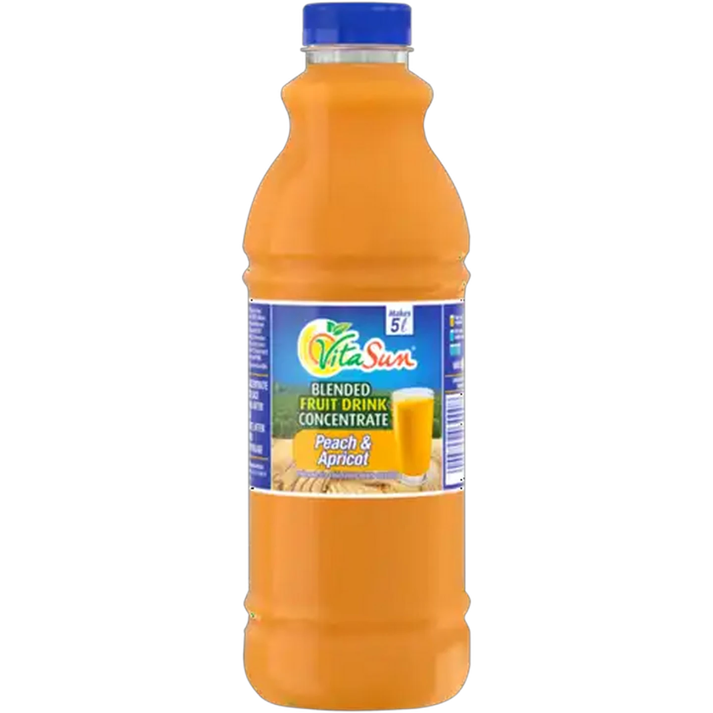 Image of Vita Sun Peach & Apricot Blended Fruit Drink Concentrate 1L