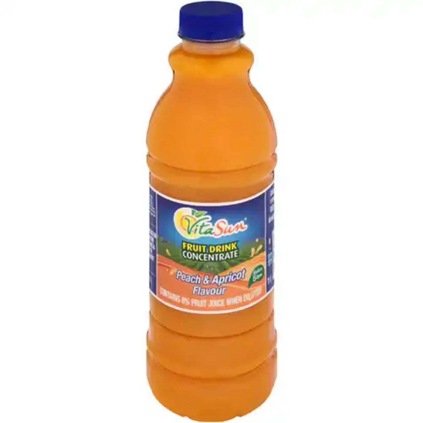 Image of Vita Sun Peach & Apricot Blended Fruit Drink Concentrate 1L