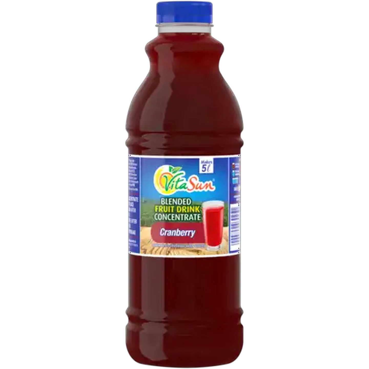 Image of Vita Sun Cranberry Blended Fruit Drink Concentrate 1L