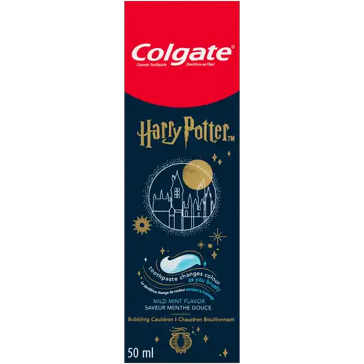 Image of Colgate Harry Potter Mild Mint Flavour Fluoride Toothpaste 50ml