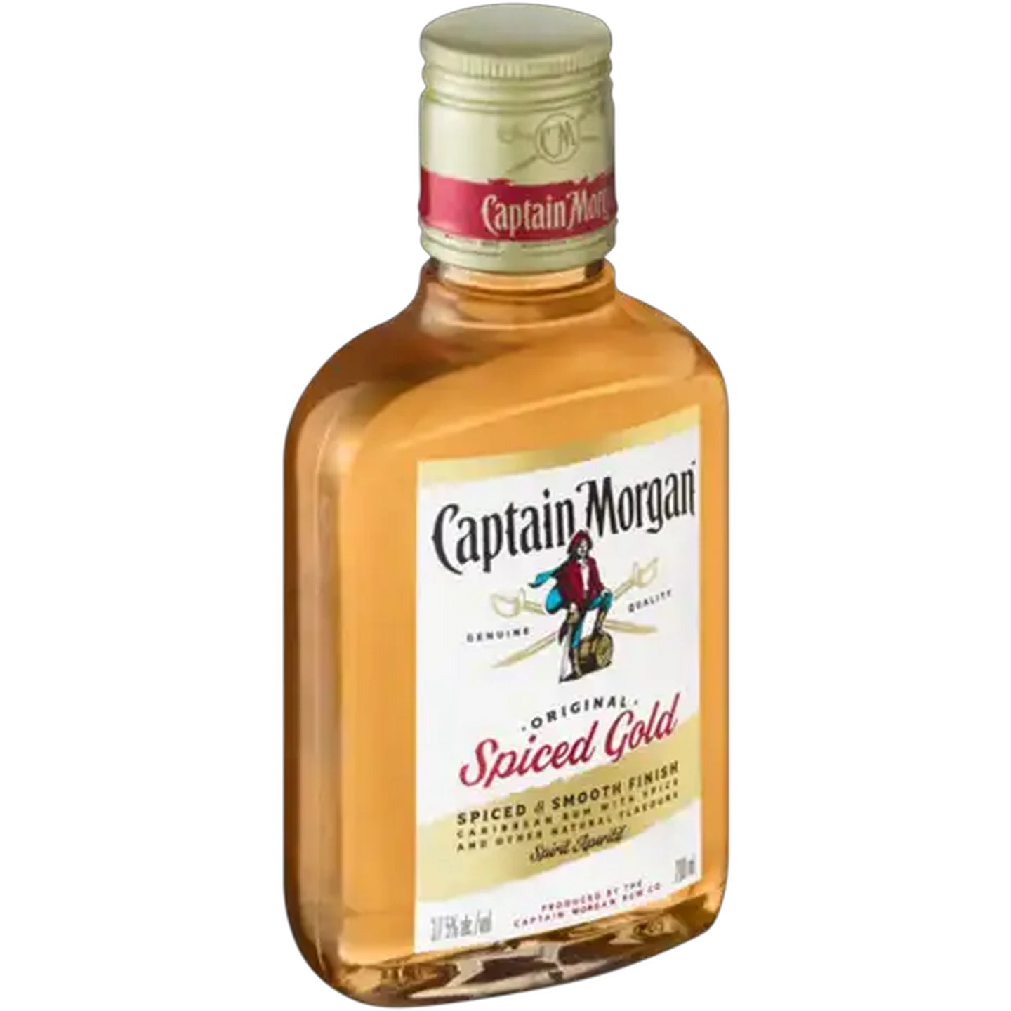 Image of Captain Morgan Original Spiced Gold Rum Bottle 200ml