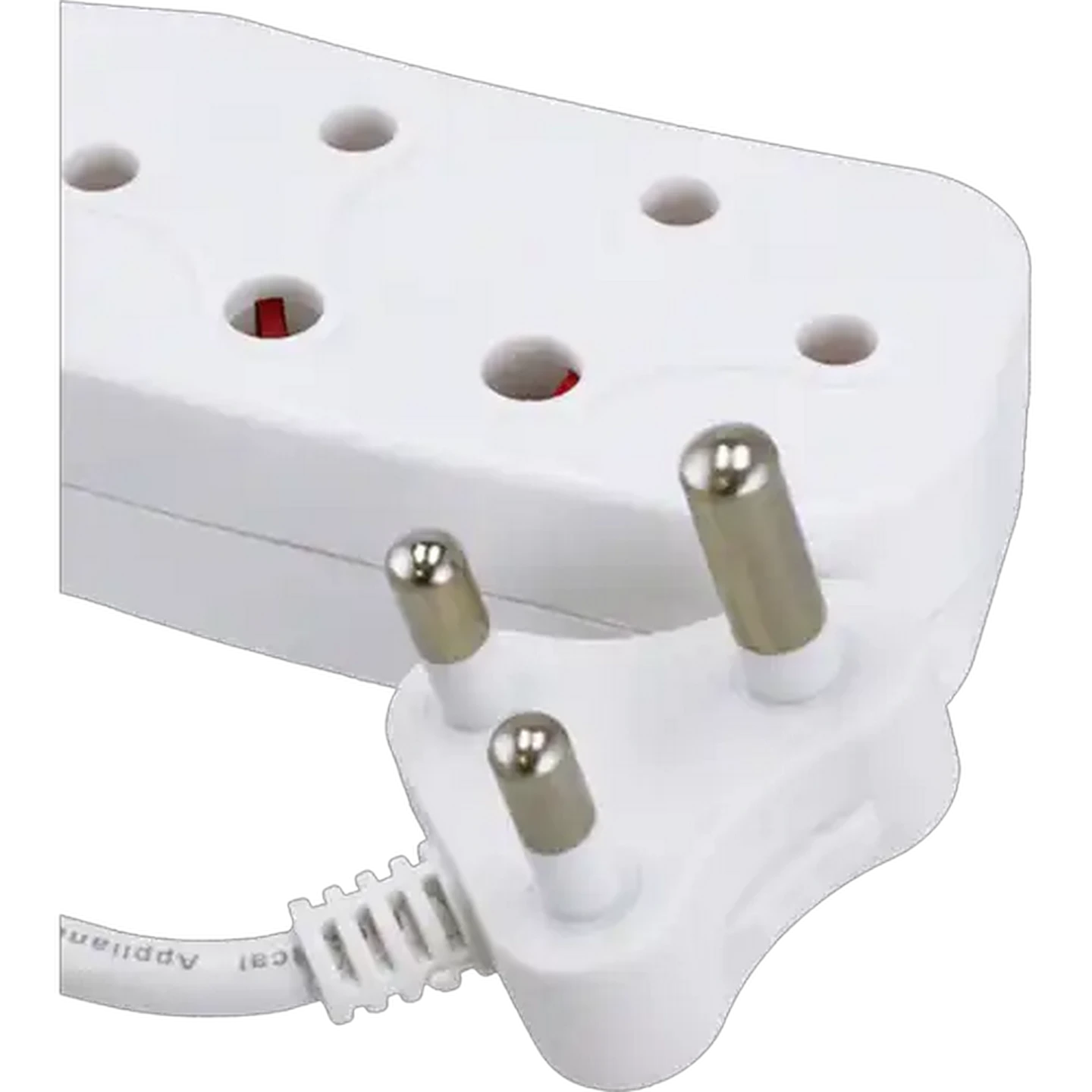 Image of SCE White 2 Way Extension Cord 5m