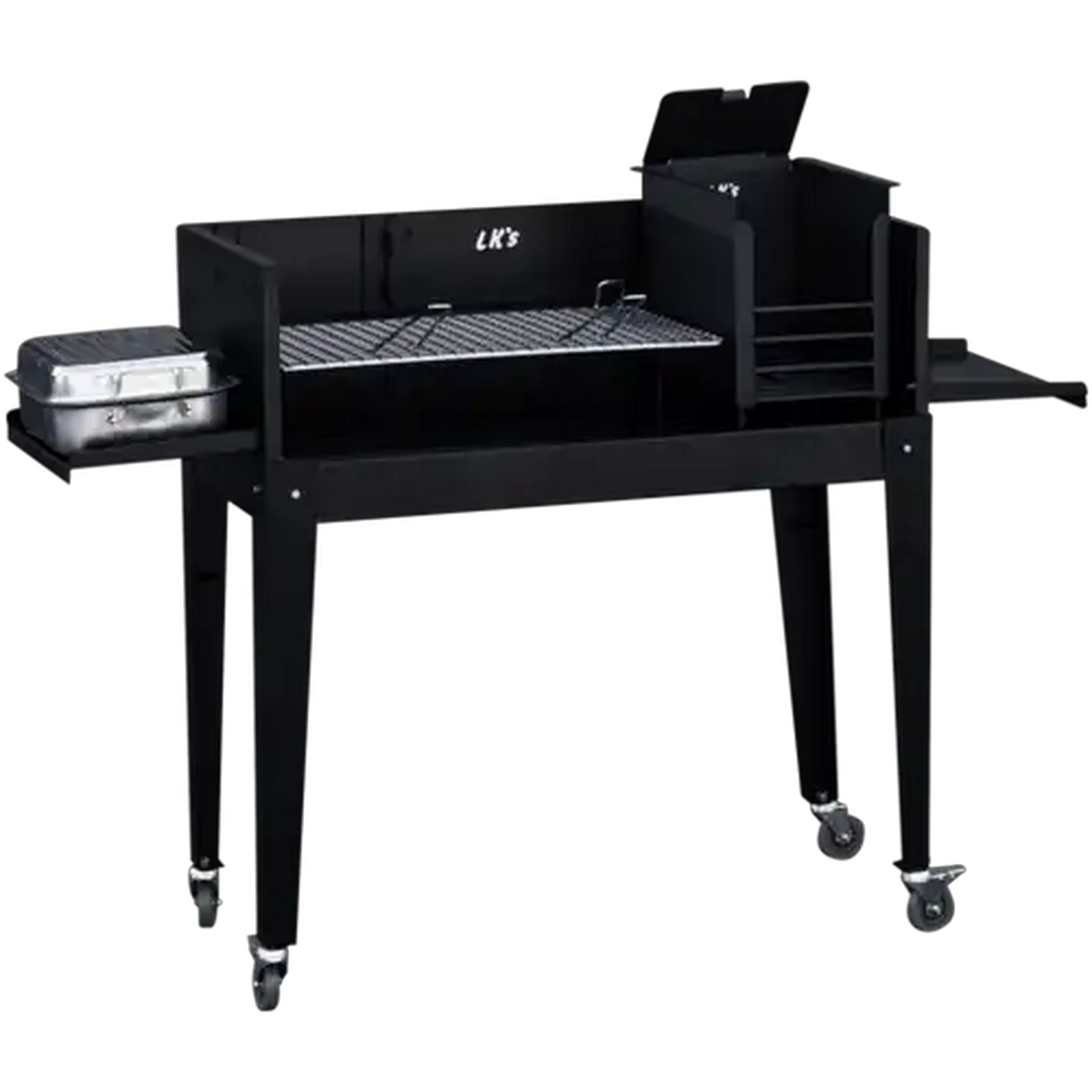 Image of LK's Large Mild Steel Entertainer Braai Set 19-Piece