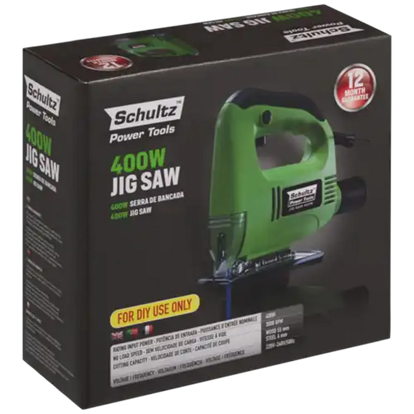 Image of Schultz Power Tools Jigsaw 400W