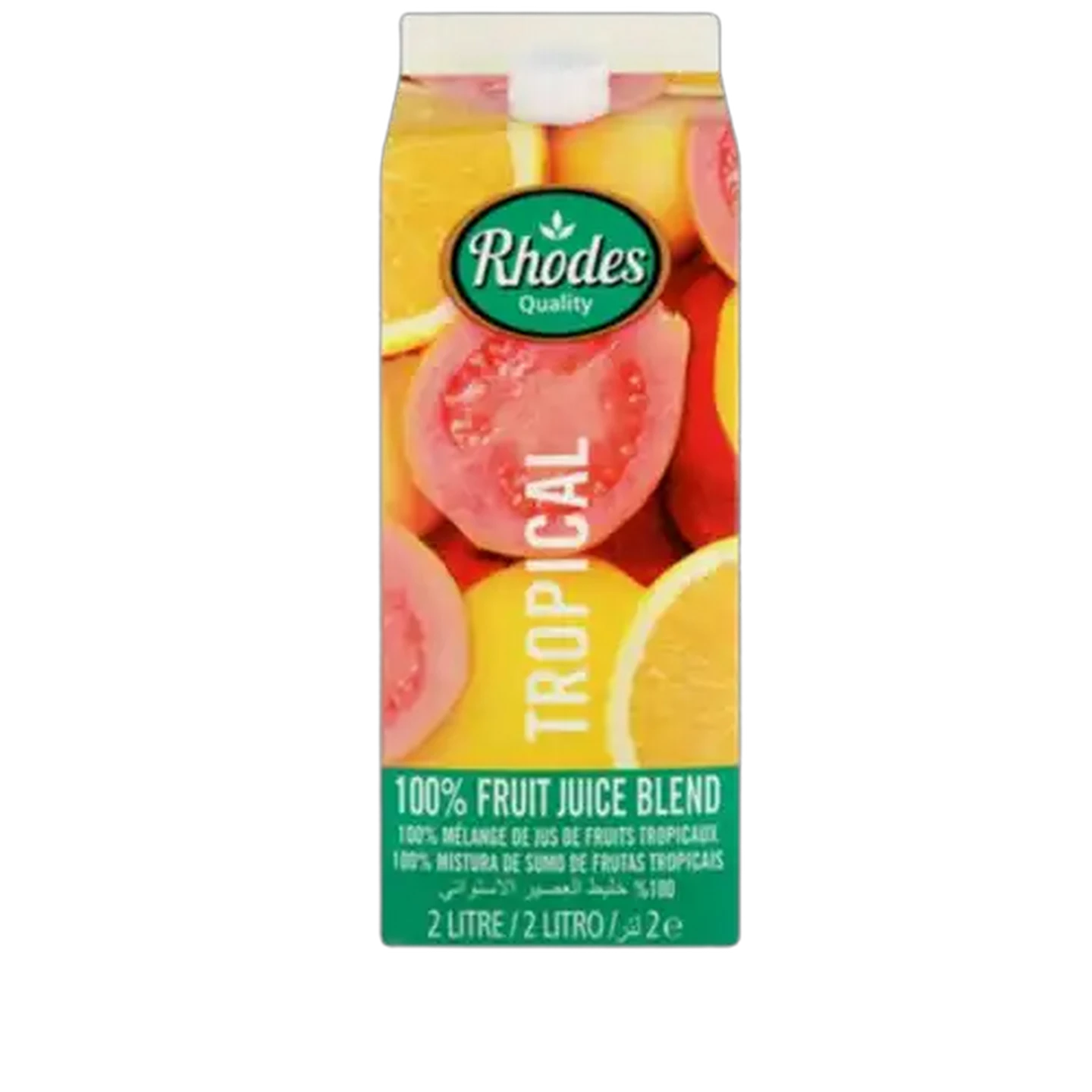 Image of Rhodes Quality Tropical 100% Fruit Juice Blend 2L