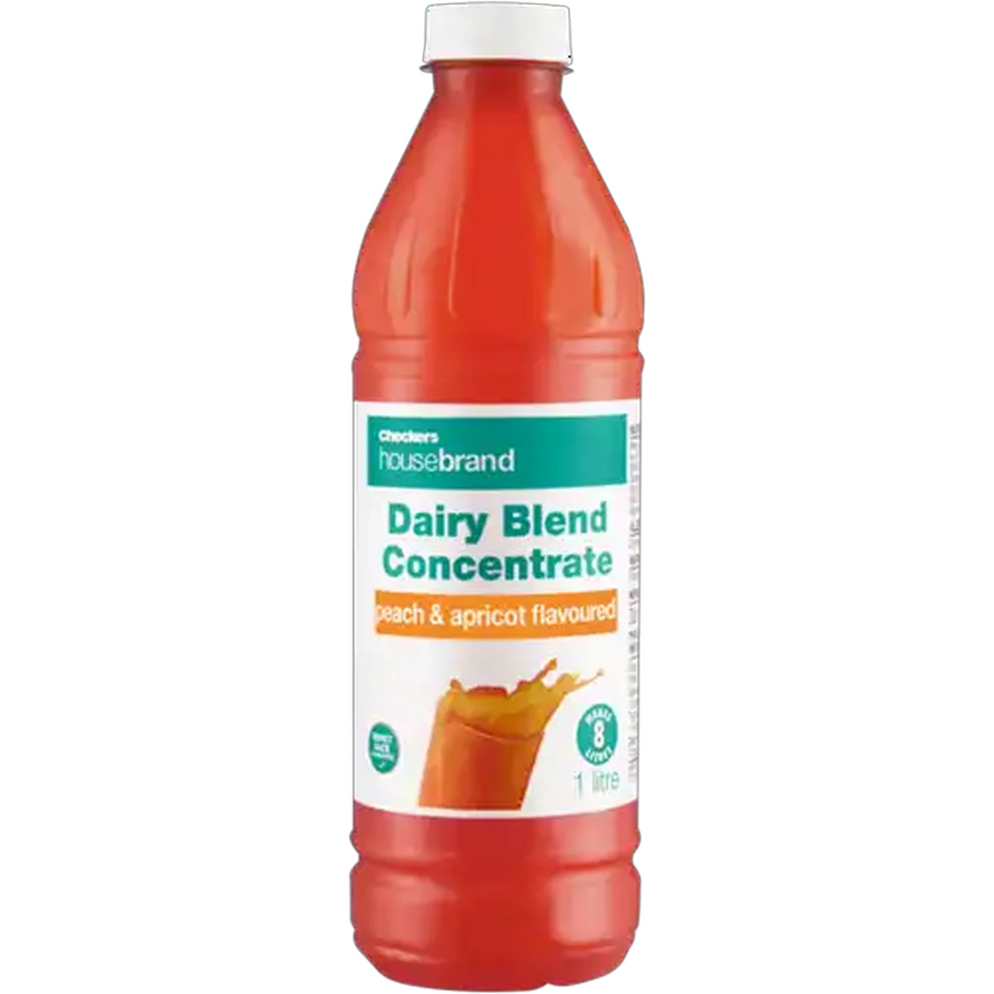 Image of Checkers Housebrand Peach & Apricot Flavoured Dairy Blend Concentrate 1L