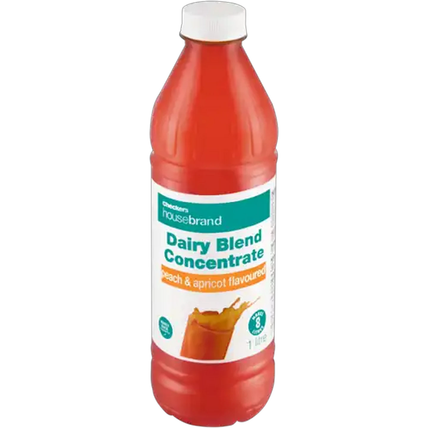 Image of Checkers Housebrand Peach & Apricot Flavoured Dairy Blend Concentrate 1L