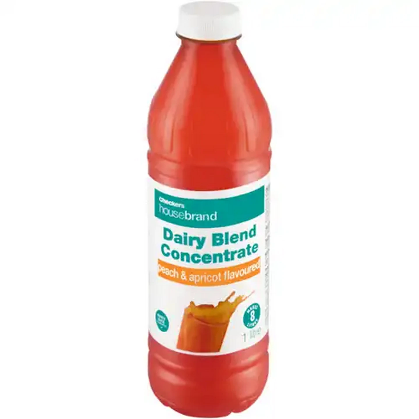 Image of Checkers Housebrand Peach & Apricot Flavoured Dairy Blend Concentrate 1L