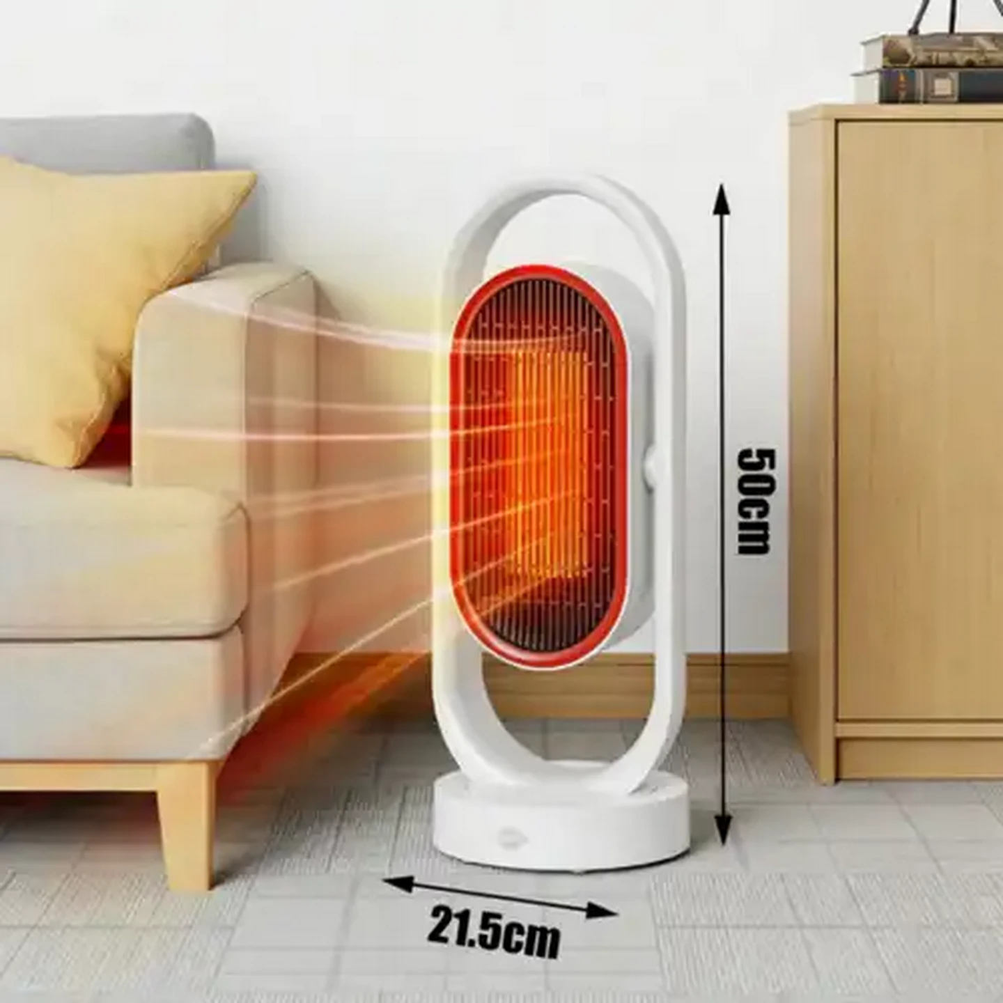 Image of Genesis PTC Fan Heater 1800W