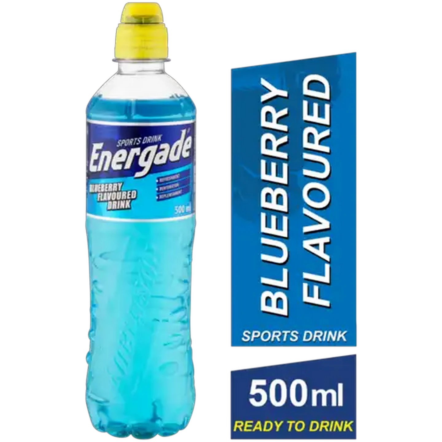 Image of Energade Blueberry Flavoured Sports Drink 500ml