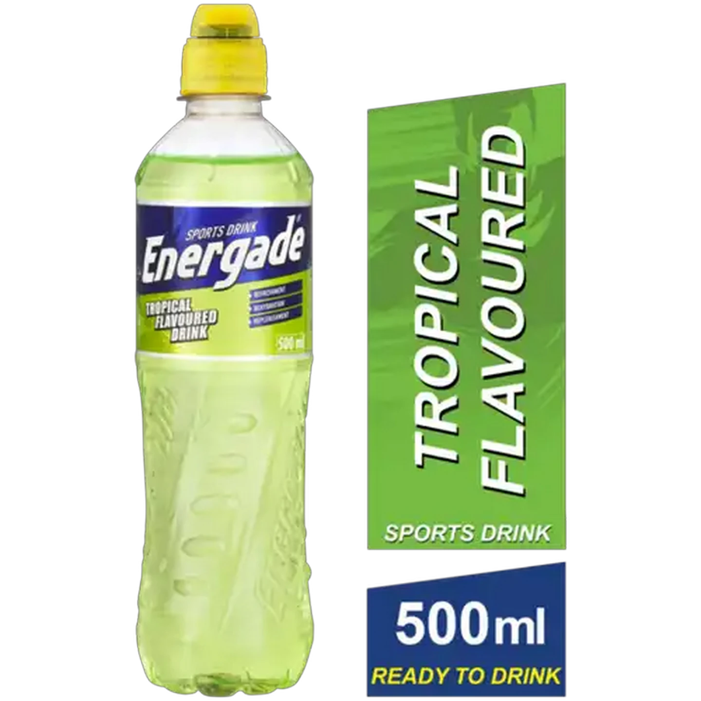 Image of Energade Tropical Flavoured Sports Drink 500ml