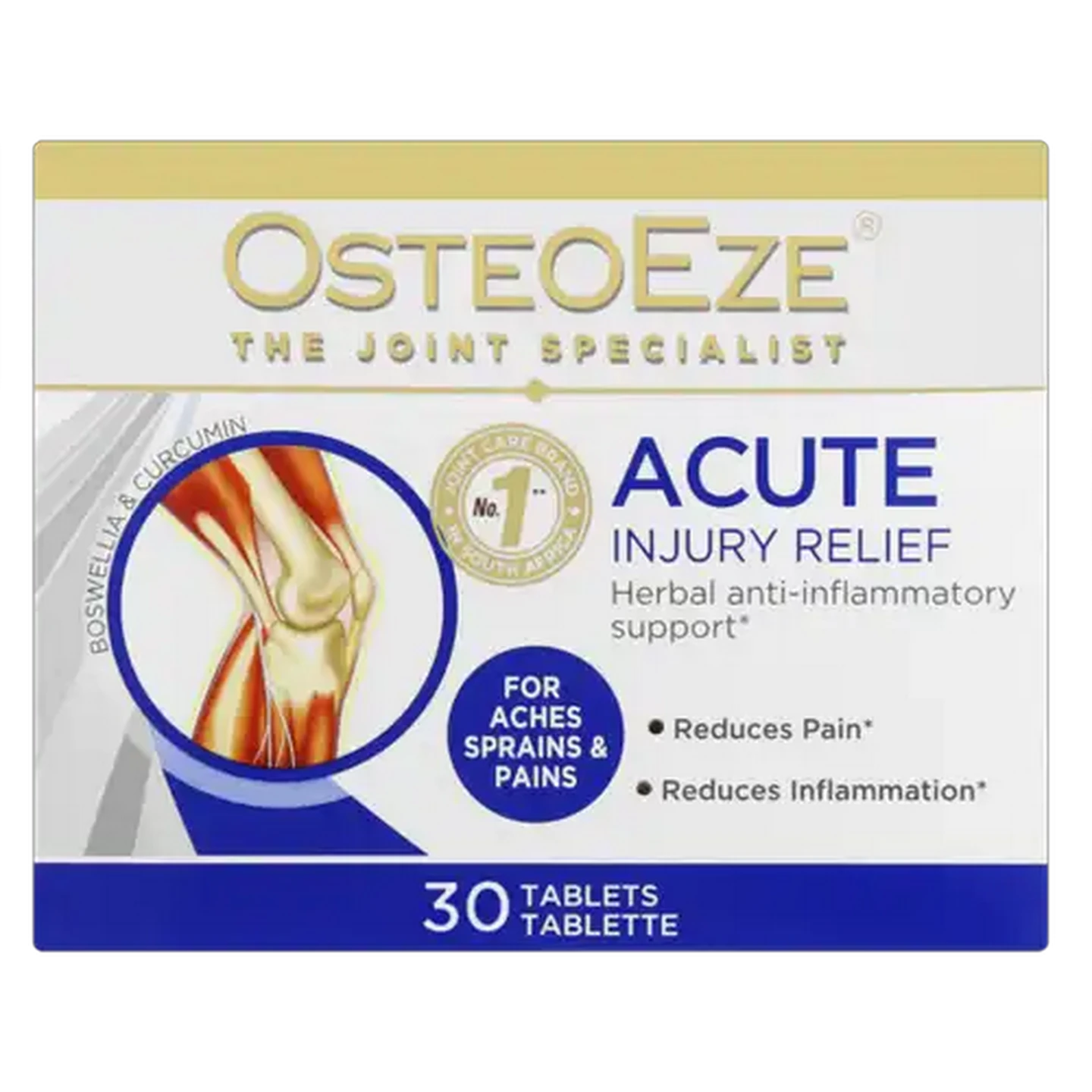 Image of OsteoEze Acute Injury Relief Tablets 30 Pack