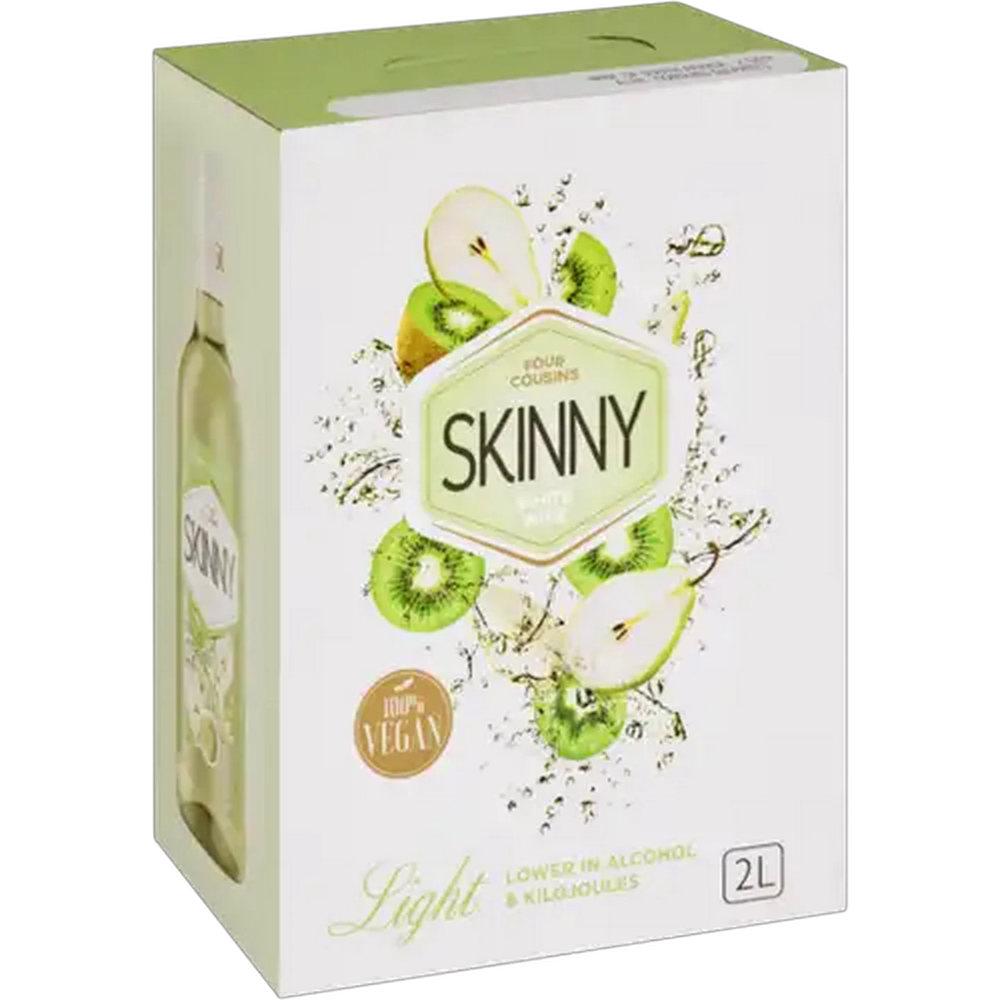 Image of Four Cousins Skinny Light White Box 2L