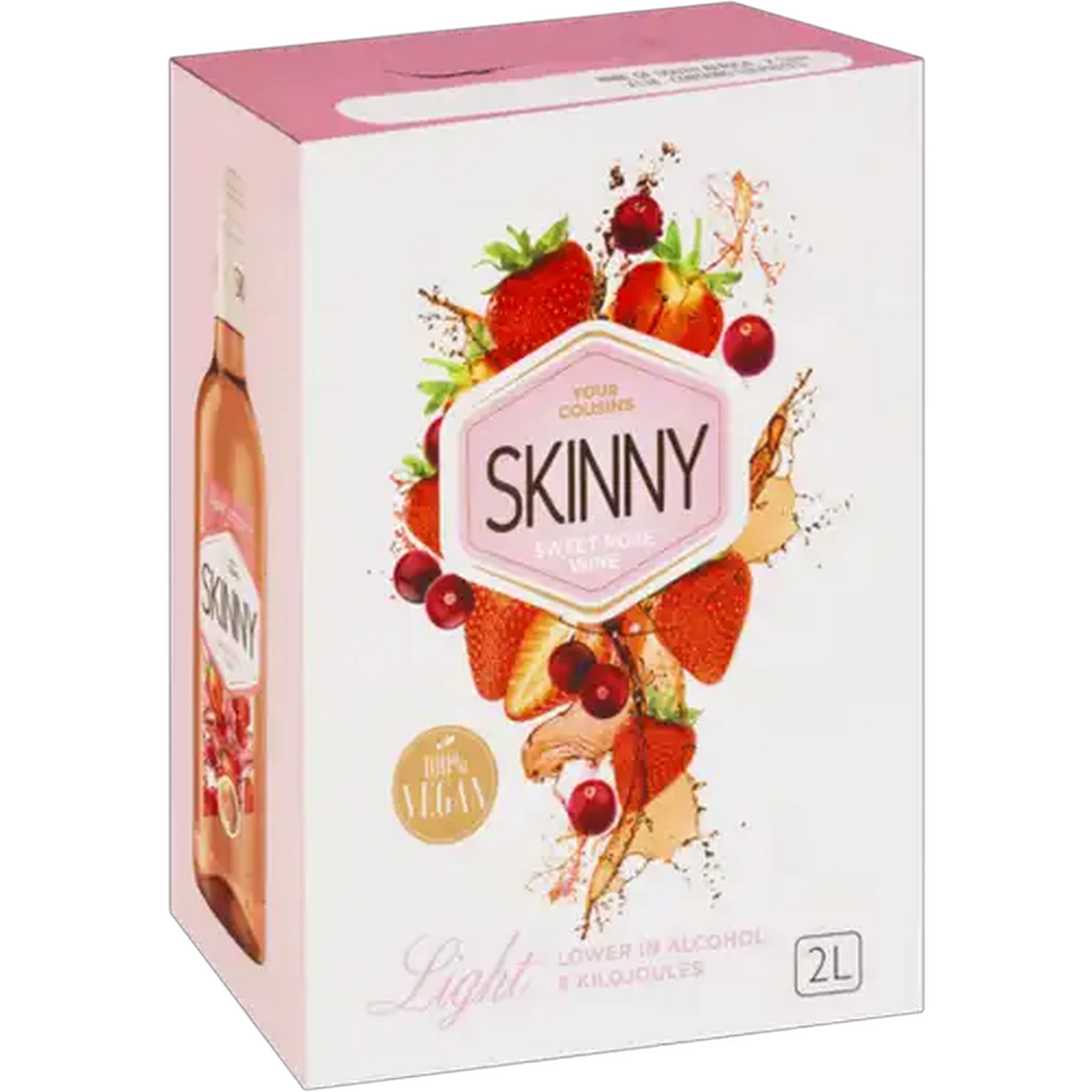 Image of Four Cousins Skinny Light Sweet Rosé Box 2L