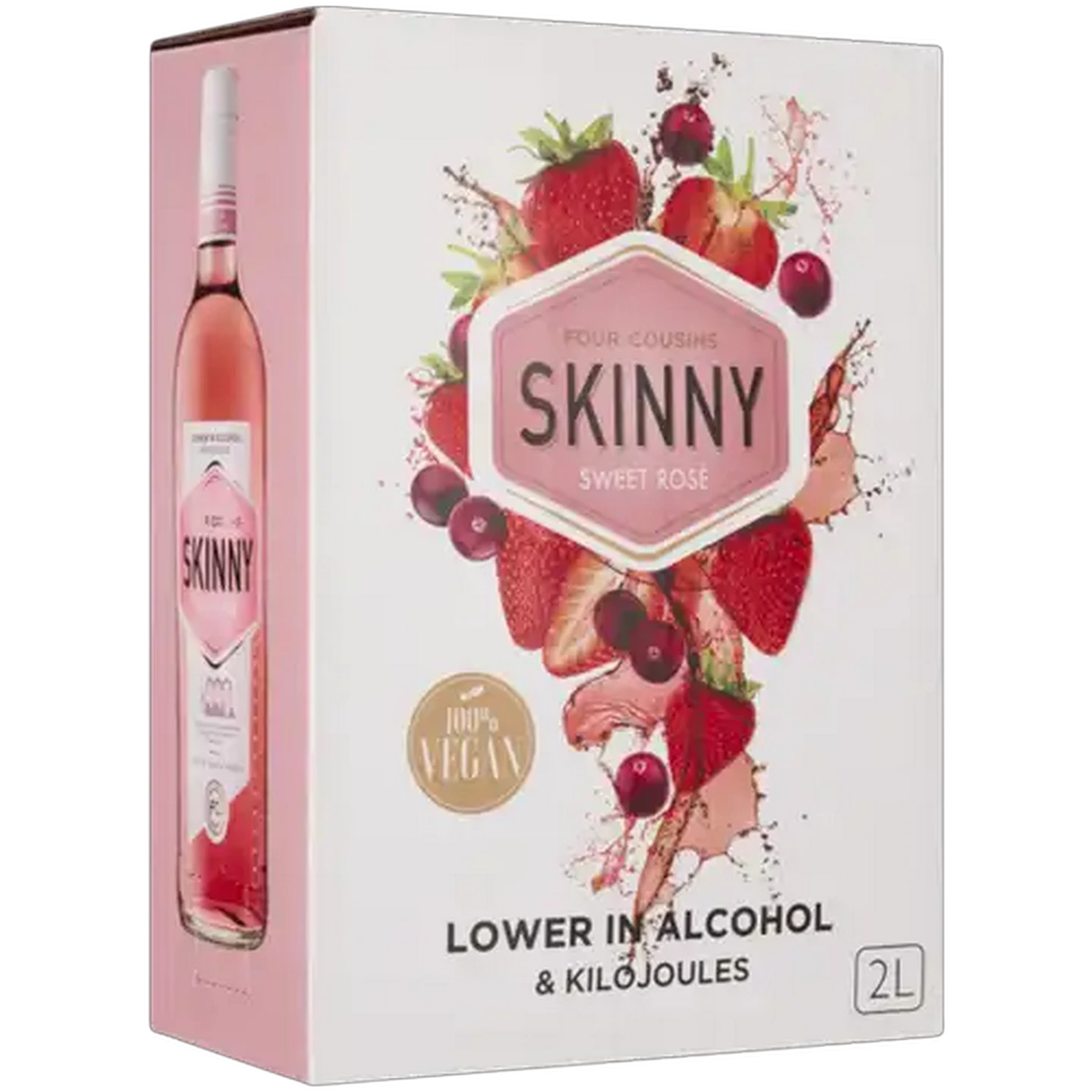 Image of Four Cousins Skinny Light Sweet Rosé Box 2L