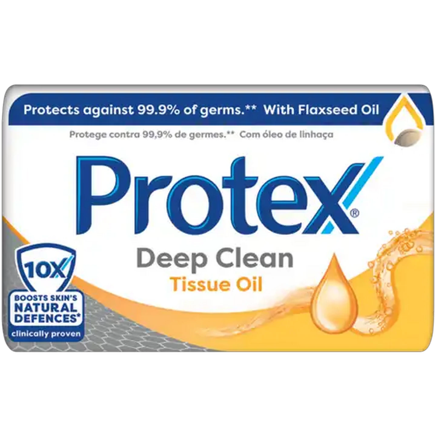 Image of Protex Deep Clean Tissue Oil Anti-Germ Bath Soap 150g