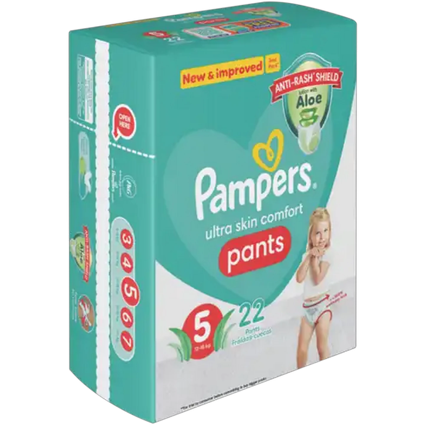 Image of Pampers Pants Active Fit Size 5 11-16kg Diapers 22 Pack