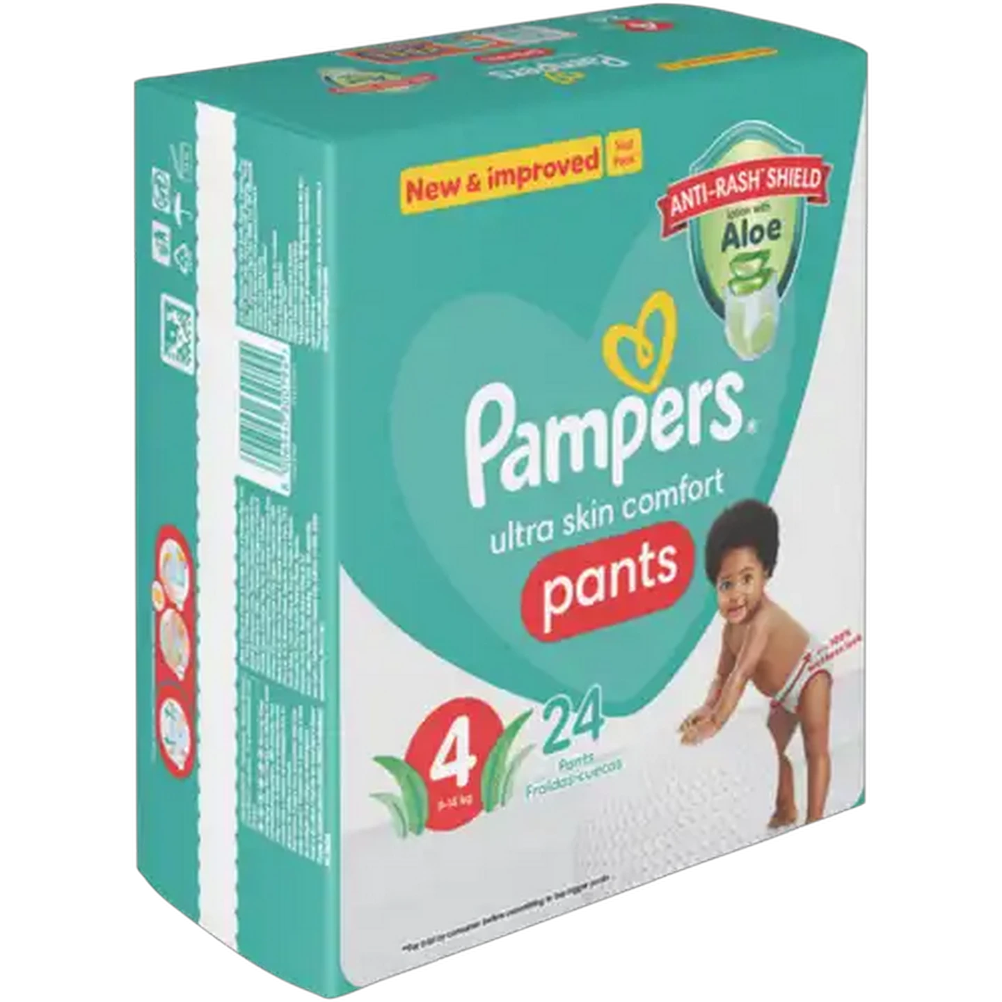 Image of Pampers Pants Active Fit Size 4 9-14kg Diapers 24 Pack