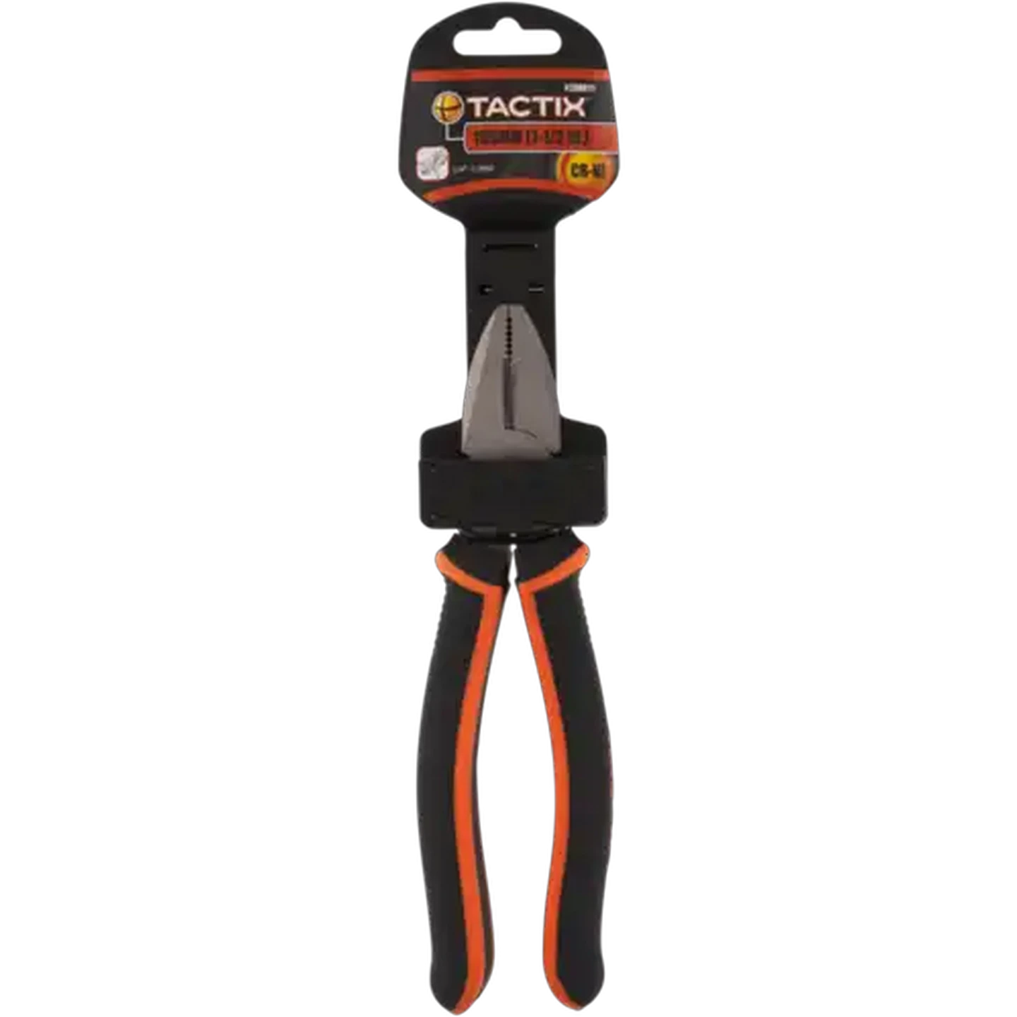 Image of Tactix Black Linesman Pliers 190mm