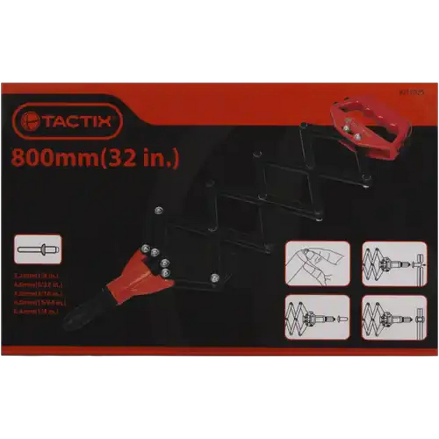 Image of Tactix Lazy Tong Rivet Gun 800mm