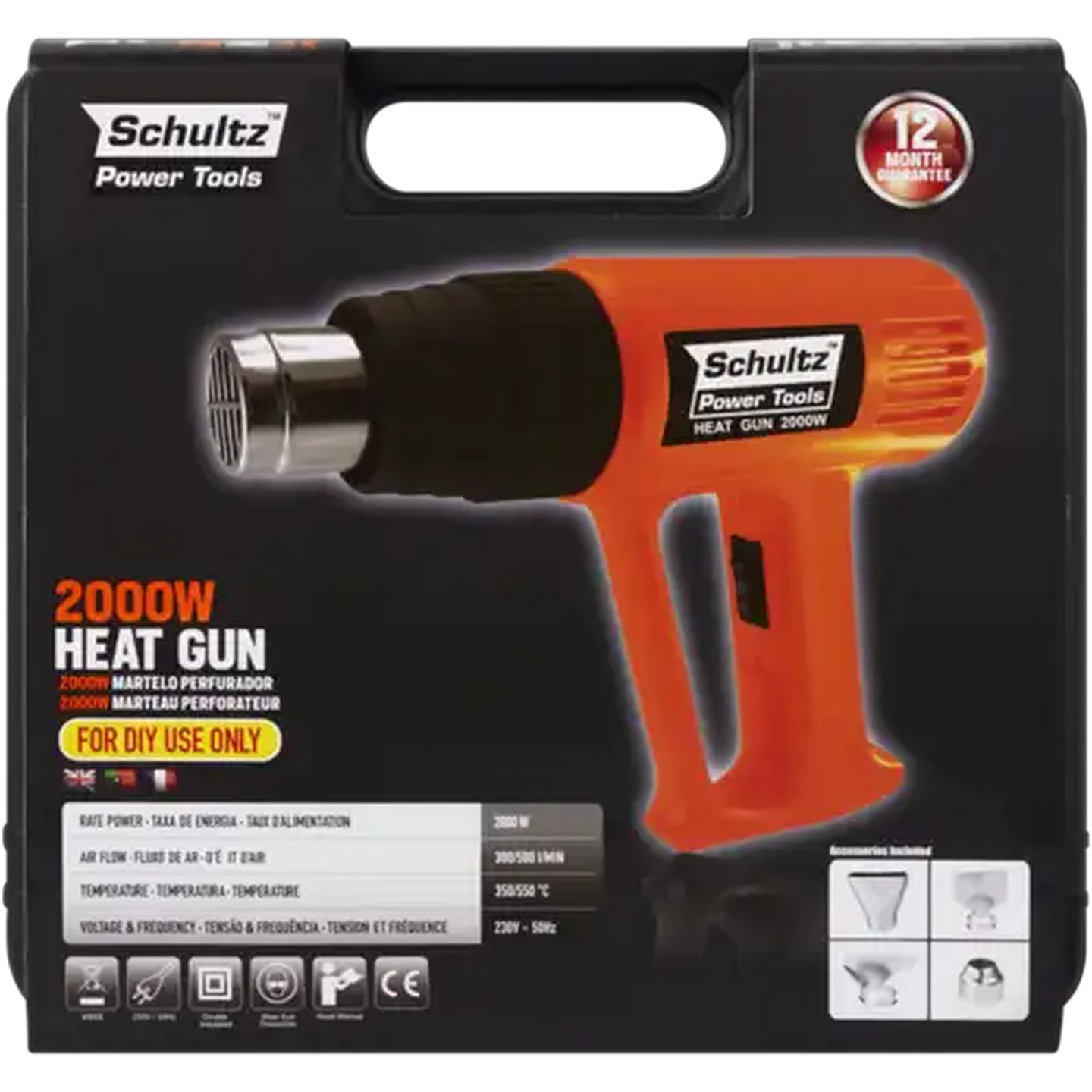 Image of Schultz Heat Gun 2000W