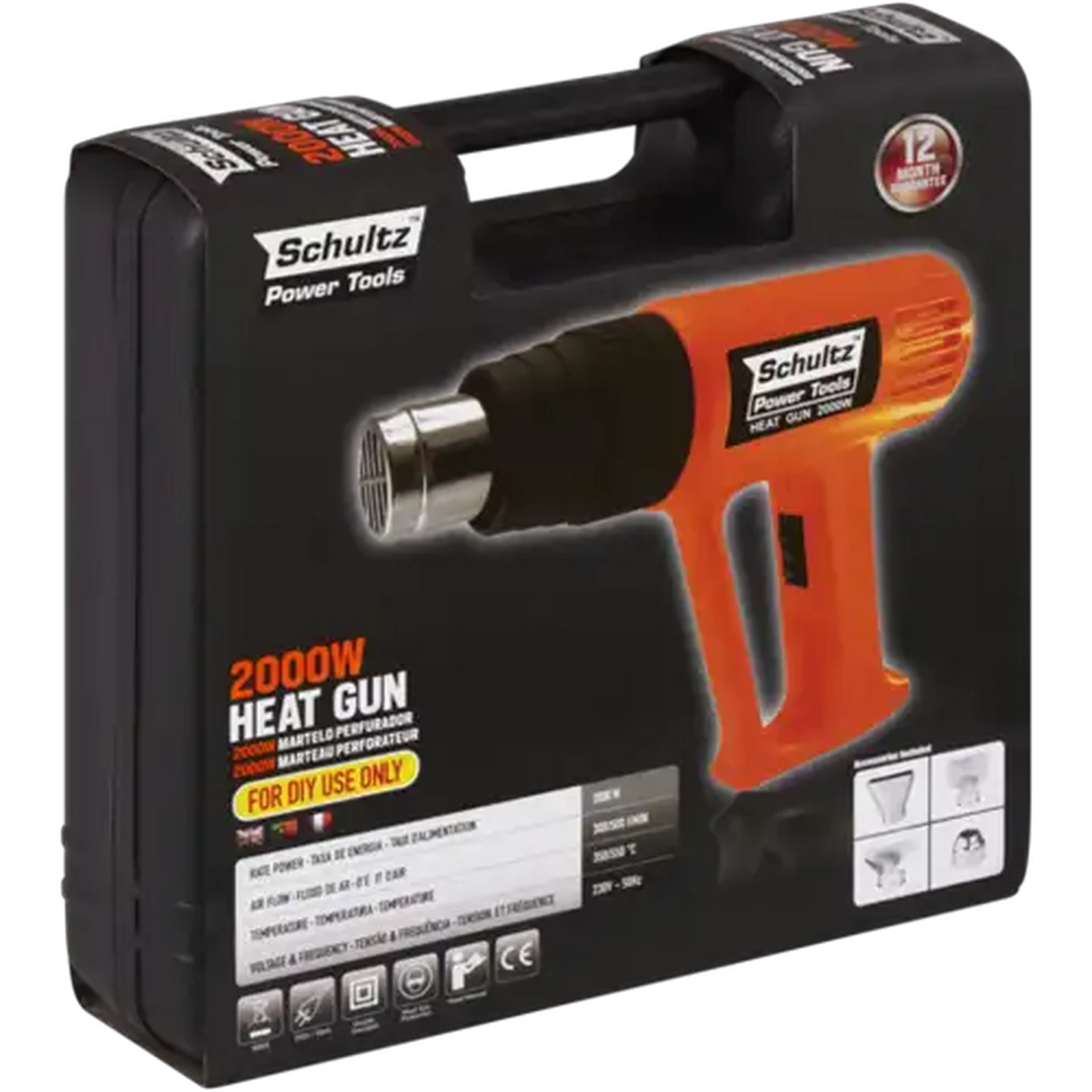 Image of Schultz Heat Gun 2000W