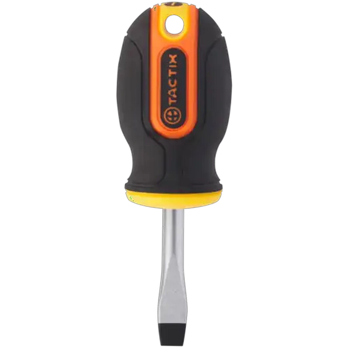Image of Tactix Orange Slotted Screwdriver