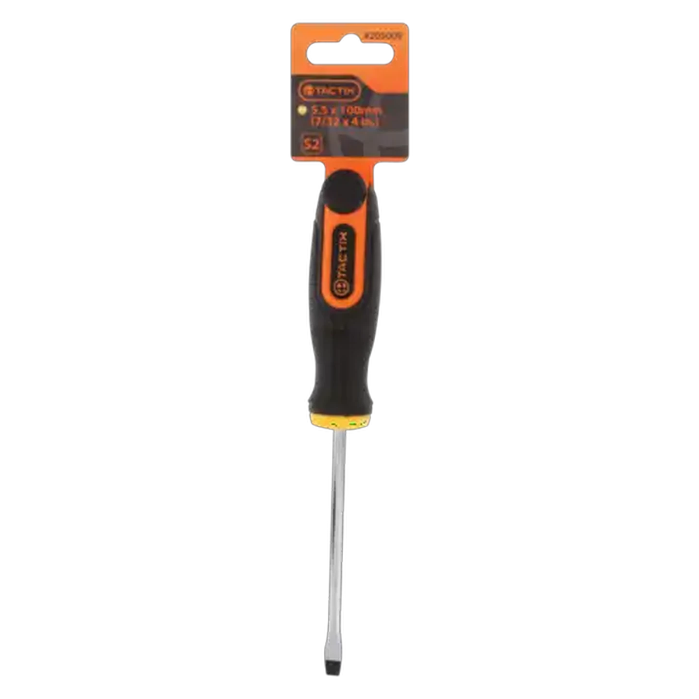 Image of Tactix Slotted Screwdriver 5.5 x 100mm