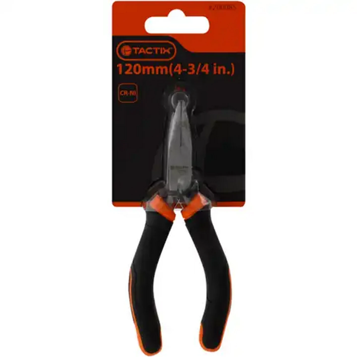 Image of Tactix Black Mini Bent Nose Pliers 120mm